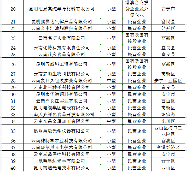 2022市級中小企業(yè)培育提升專項名單(圖2) 2022市級中小企業(yè)培育提升專項名單(圖2)